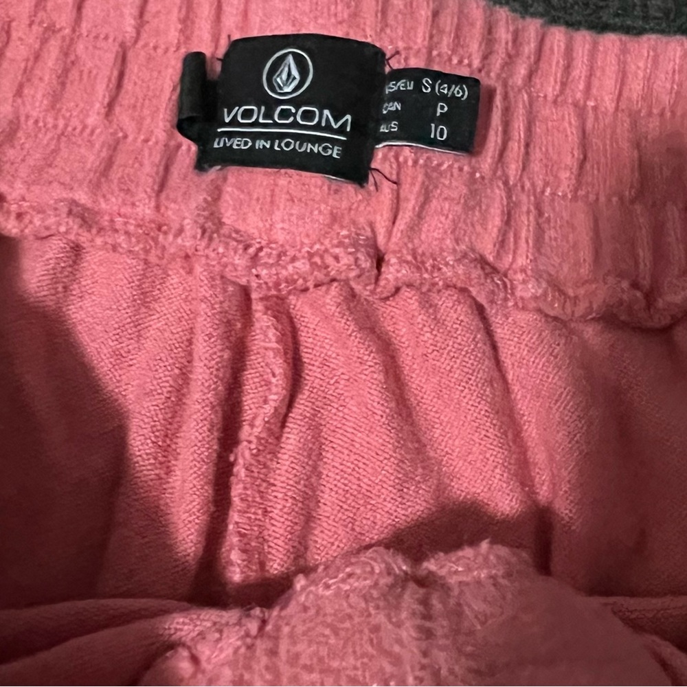 Volcom Women's Pink Lounge Sweatpants